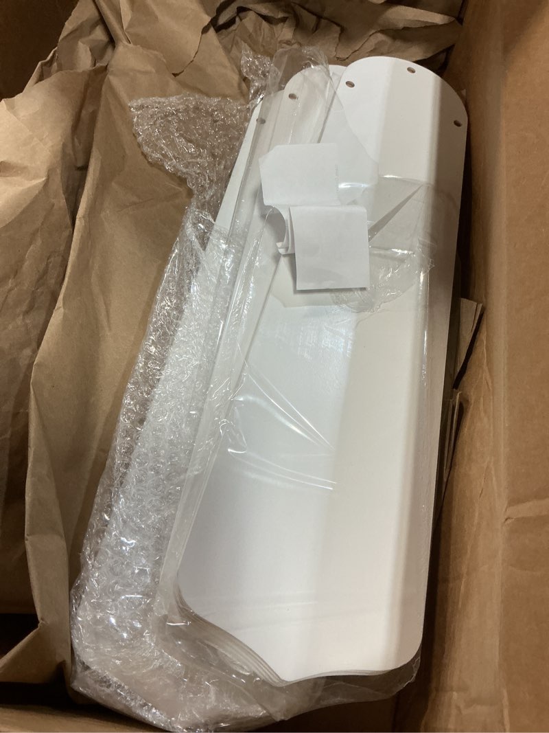 Condition photo showing Good Condition for 10pcs replacement fan blades for 42 52 ceiling fan waterproof weatherproof blades replacement for broken substitution replacing indoor outdoor summer(white,52 inch) white 52 inch