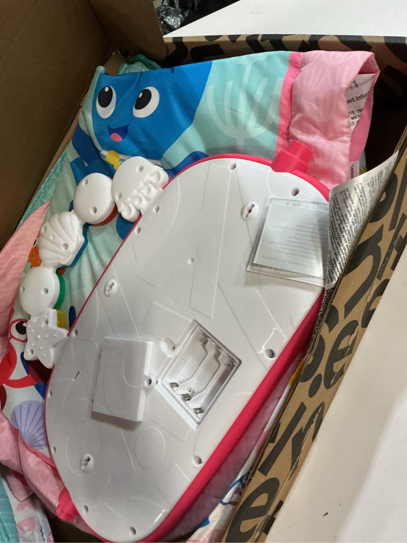 Condition photo showing Good Condition for baby einstein ocean explorers 4-in-1 kickin tunes jellyfish jamboree music & language discovery gym, pink, ages 0 months and up ocean explorers jellyfish jamboree