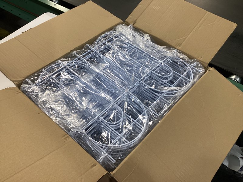 Condition photo showing New/Like New for 45ft X 13in Animal Barrier Fence, 32 Panels No Dig Fence for Dogs Rabbit, Anti Digging Defense Barrier Garden Edging Border, Rustproof Metal Arched Decorative Garden Fencing for Outdoor, Yard, White 32 Panels, 45ft(L) x 13in(H) White