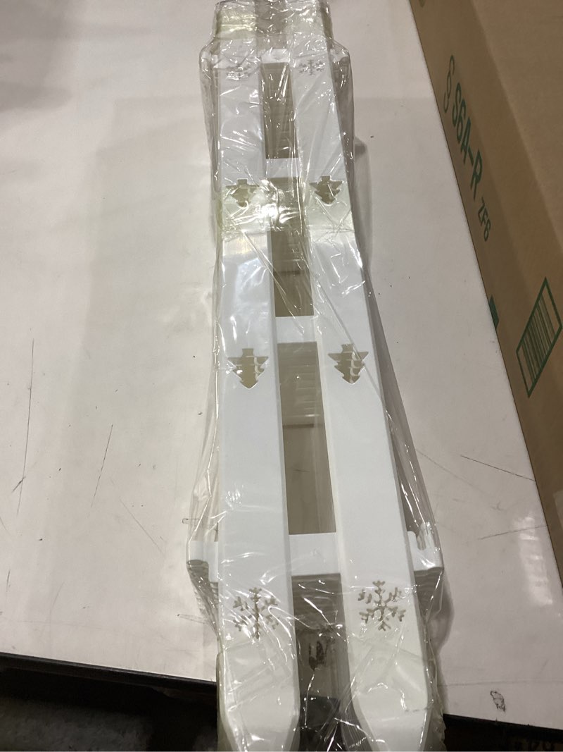 Condition photo showing New/Like New for 24" Extra Tall Fence for Christmas Tree,12PCS White Picket Fence Gate Barrier with Snowflakes&Tree Patterns Christmas Tree Gate for Pets(24" H x 5" W Each) 24inches-12PCS White