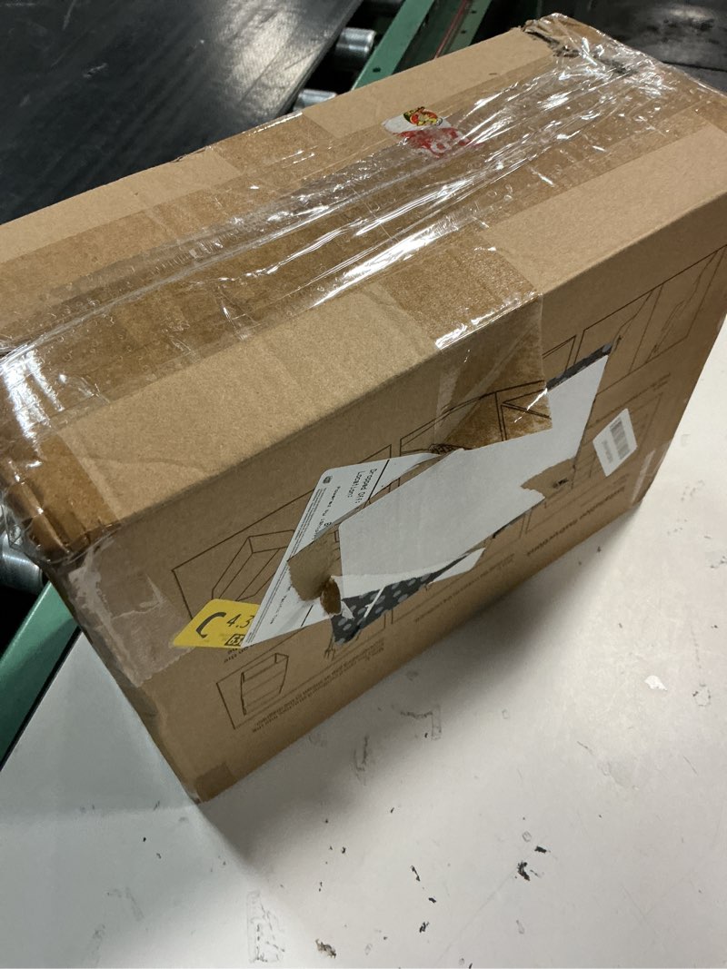 Condition photo showing New/Like New for crugla 12x10x10 shipping boxes 10 pack, white corrugated cardboard boxes with side-lock and pre-applied double-sided tape, easy assemble packing mailer boxes for small business shipping 12x10x10 inch 10 pack white