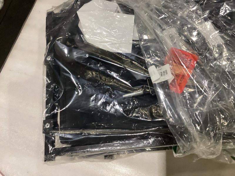 Condition photo showing As Is for Collapsible Wagon Cart Foldable - Lightweight Portable Heavy Duty Folding Beach Wagons with Wheels - Outdoor Utility Carts for Grocery, Camping, Shopping, Sports, Garden with Large Capacity Black