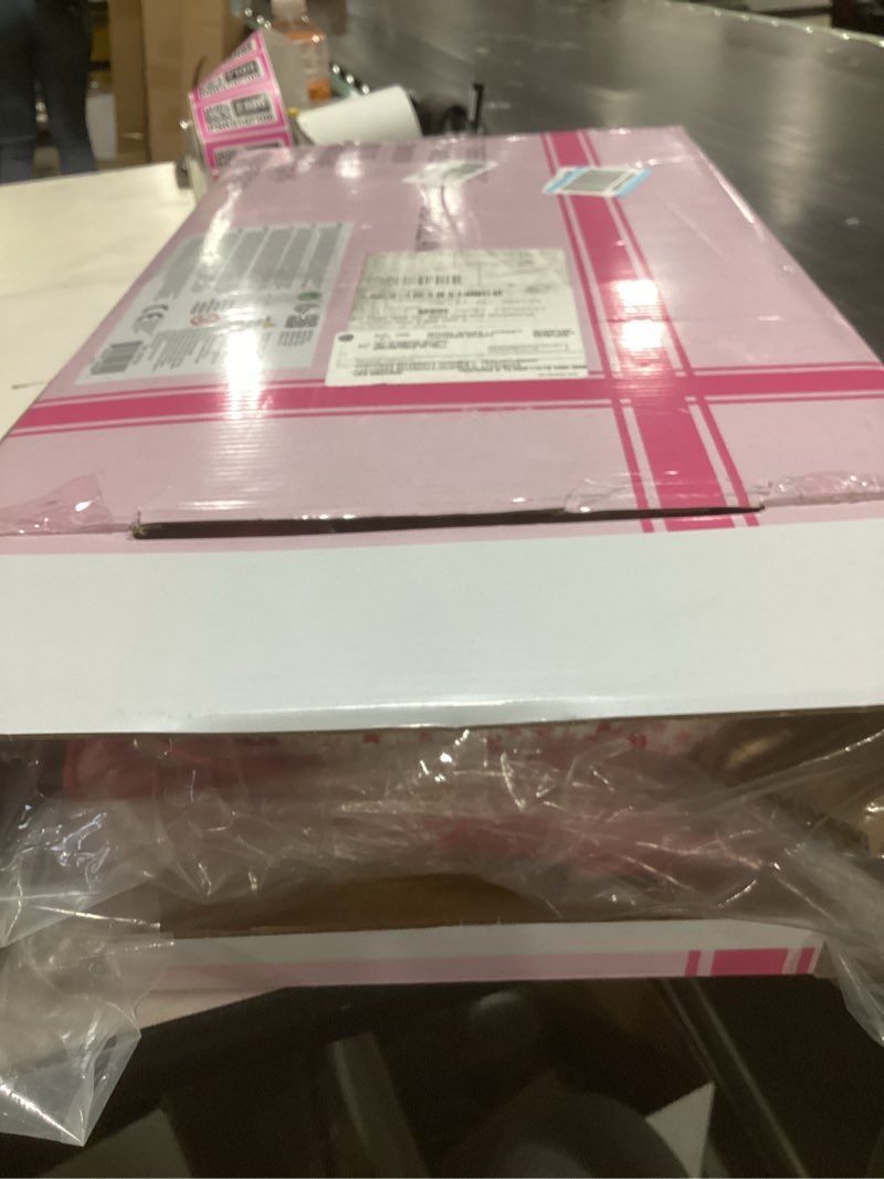 Condition photo showing New/Like New for lissi deluxe doll pram with 13" baby doll, also includes diaper bag & accessories, nuturing and role play, for ages 4 and up new