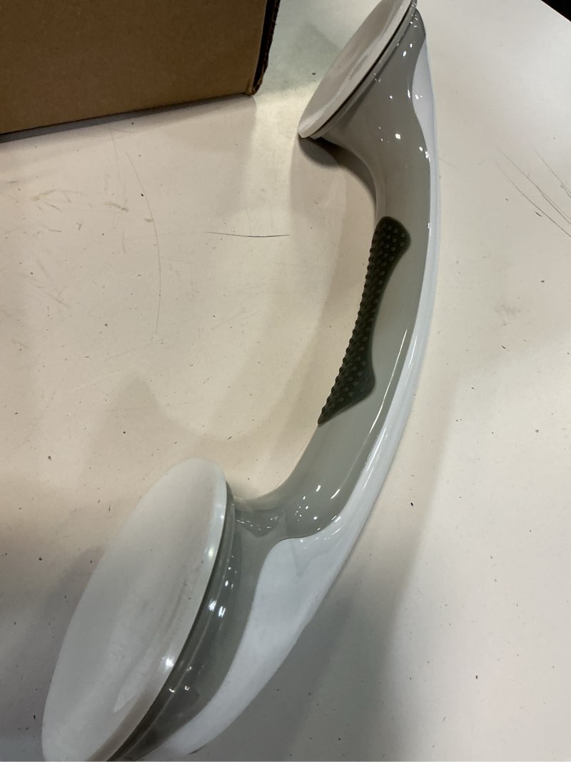 Condition photo showing As Is for mhi safe-er-grip 16-in white suction cup grab bar