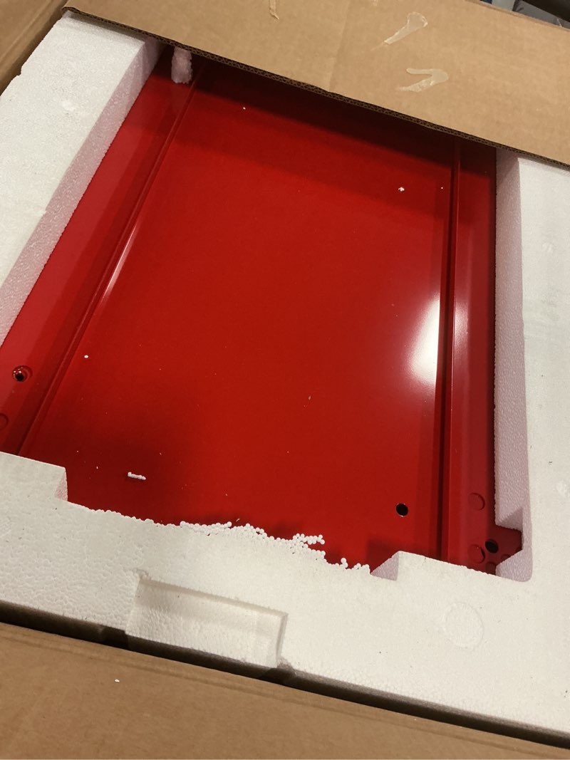 Condition photo showing Good Condition for Craftsman Cabinets 5 Drawers 18  D 34  H 26  W Red CMST98264RB