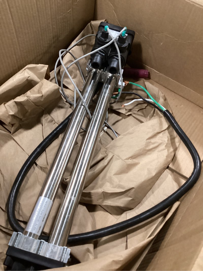 Condition photo showing As Is for ( incomplete) 73791 Hot Tub Heater Replace for 1995+ Hot Spring Spa Heater Watkins Tiger River Limelight Hot Tubs Laing tri-Bend Heater, 1.0/4.0KW 120/240 Volt, Replace C3160-2S, C3160-2, C3564-2, 73039