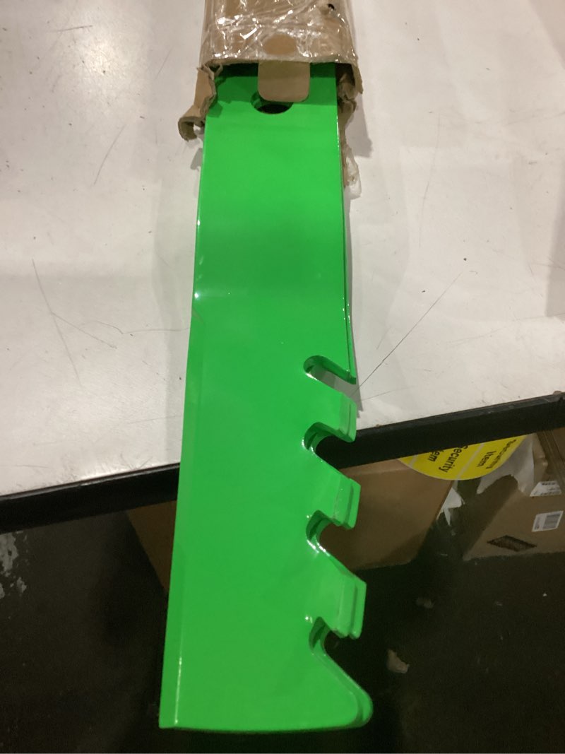Condition photo showing As Is for m170642 mulching blades fit for 42" john deere x350 x354 x370 z335m z345m z345r mower deck replaces uc22008 m170639 gy20683 (2 pack)