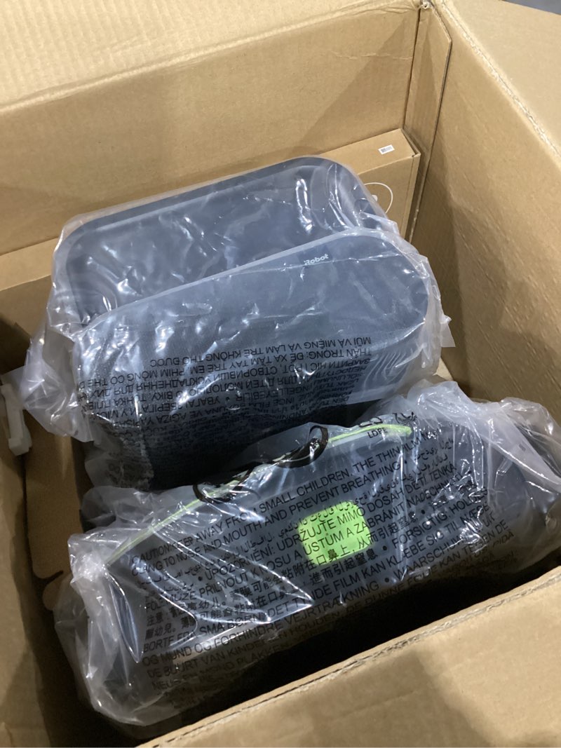Condition photo showing New/Like New for iRobot Roomba 104 2in1 Vacuum & Mop Robot - Self-Empties for 75 Days, Intense Power-Lifting Suction, Vacuums All Floors, Ideal for Pet Hair, LiDAR Smart Navigation Mapping, Mops Hard Floors