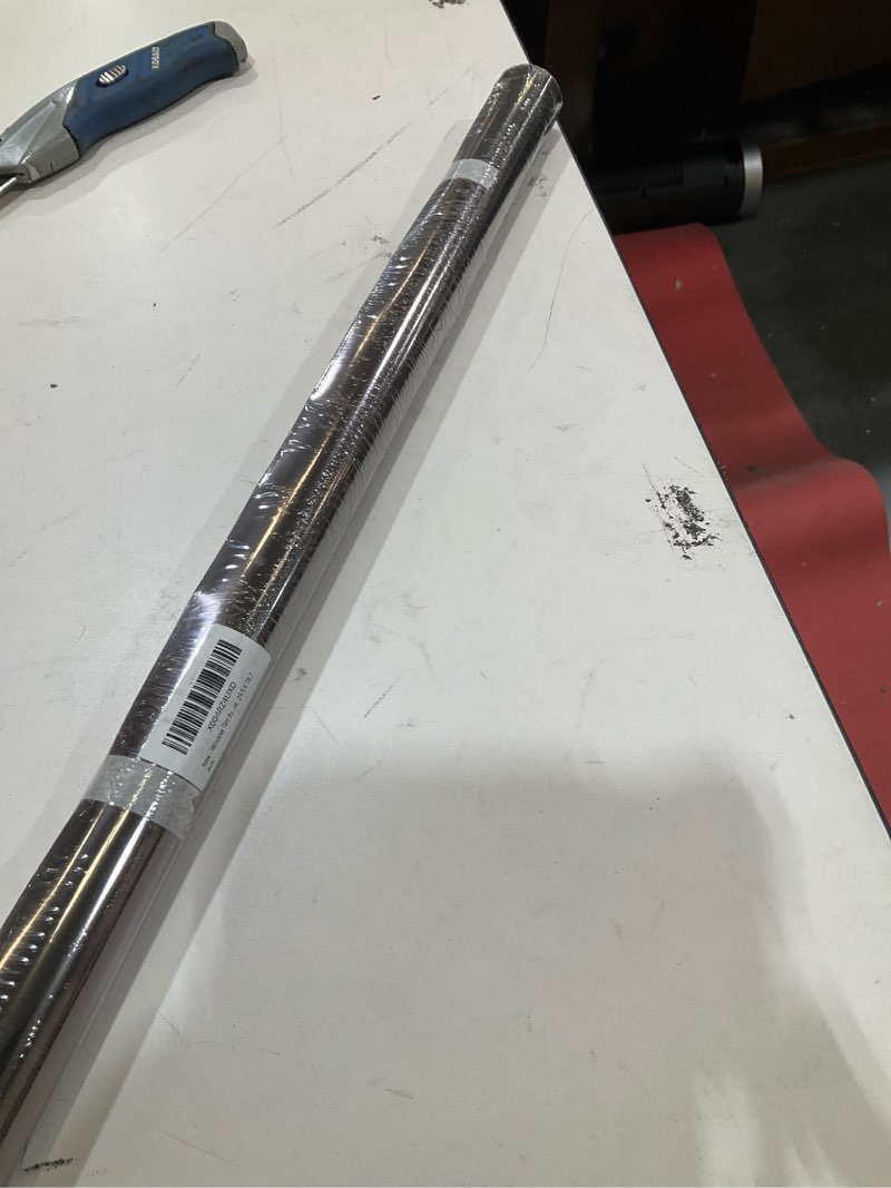 Condition photo showing Good Condition for window privacy film one way daytime privacy static cling sun blocking anti uv reflective window tint for home and office, black-silver, 29.5 inch x 78.7 inch tinted black 29.5 inch x 78.7 inch