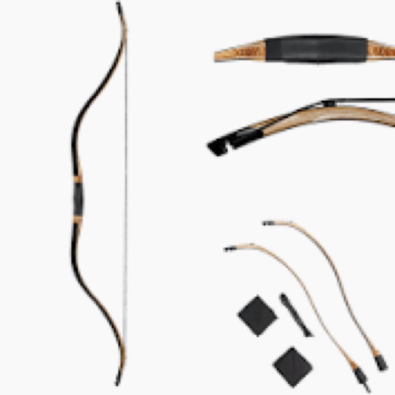 TOPARCHERY Takedown Wooden Recurve Bow for Adult & Youth Beginner, 52\" Wooden Recurve Hunting Bow fo