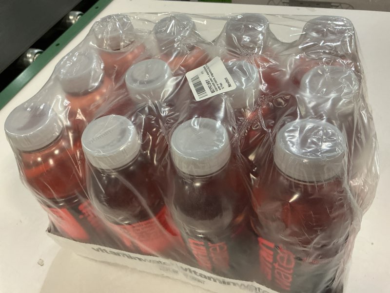 Condition photo showing New/Like New for Best by12/22/25)vitaminwater Power-C Dragonfruit Nutrient Enhanced Flavored Water Beverage, 20 fl oz Bottles, 12 Pack Power-C Dragonfruit 20 fl oz (Pack of 12)