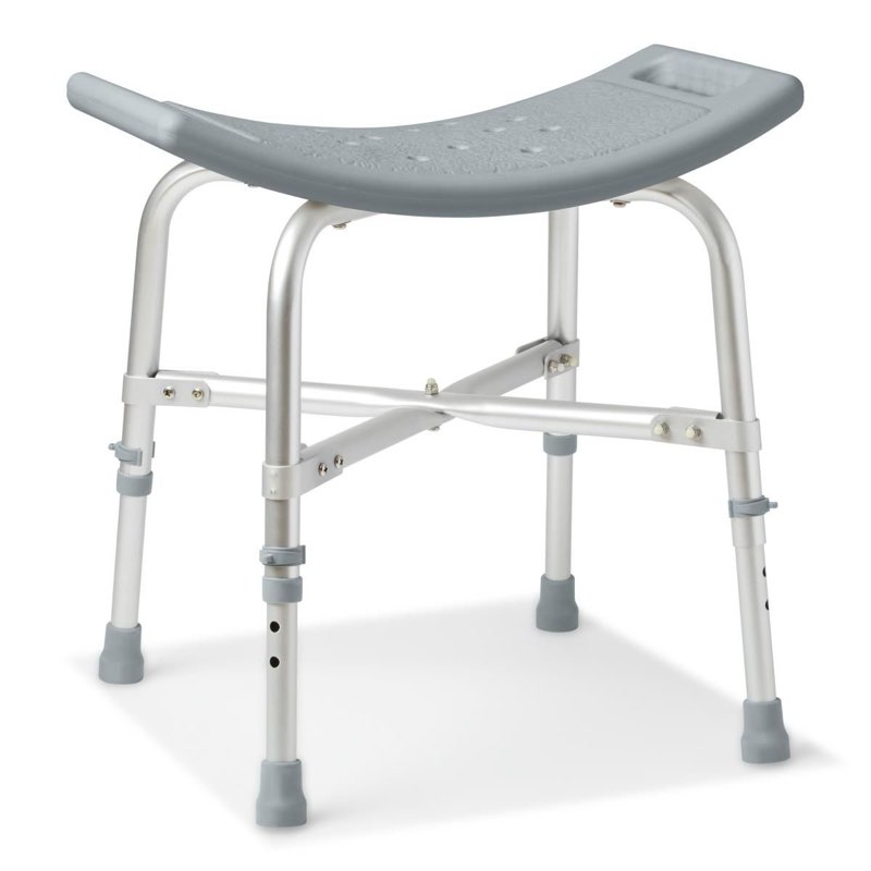 medline bath chair with arms (without back)