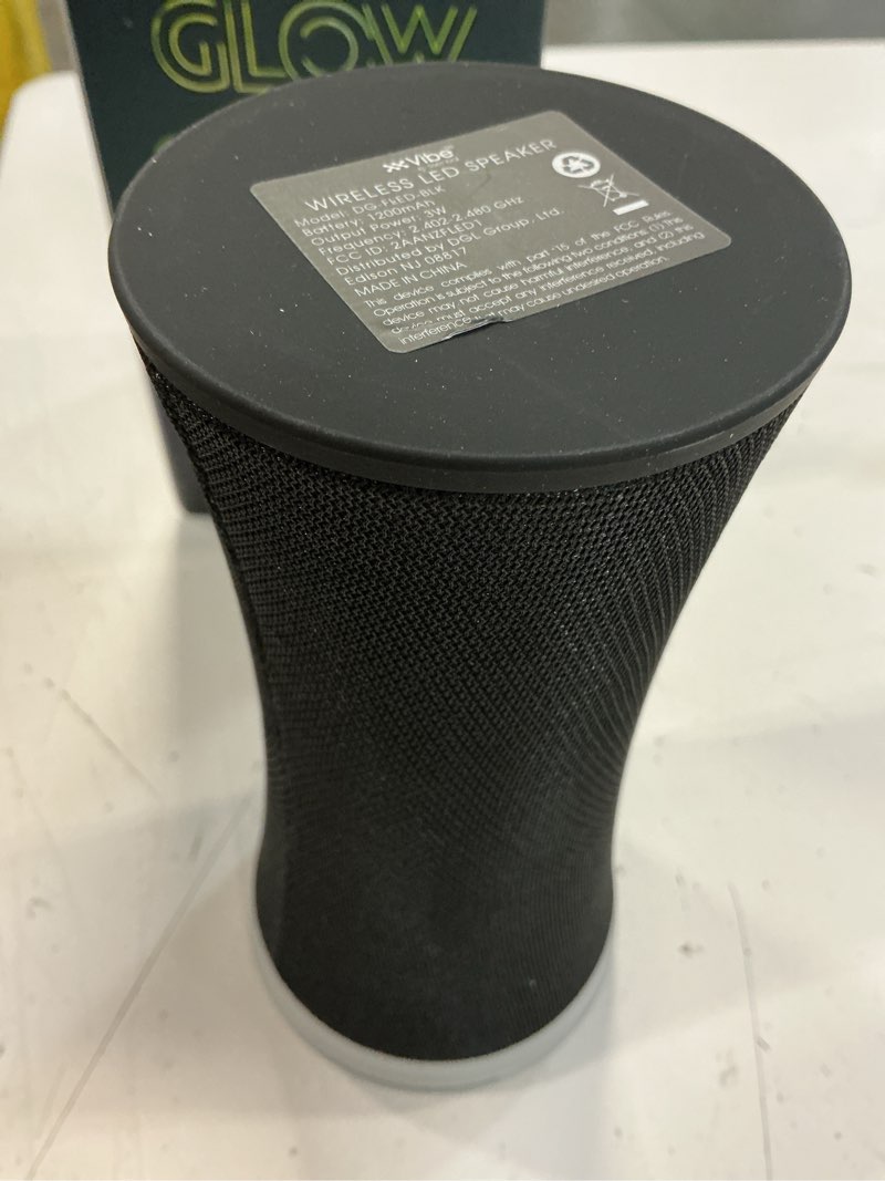 Condition photo showing Good Condition for vibe glow wireless led light tower bluetooth speaker (2 pack of )