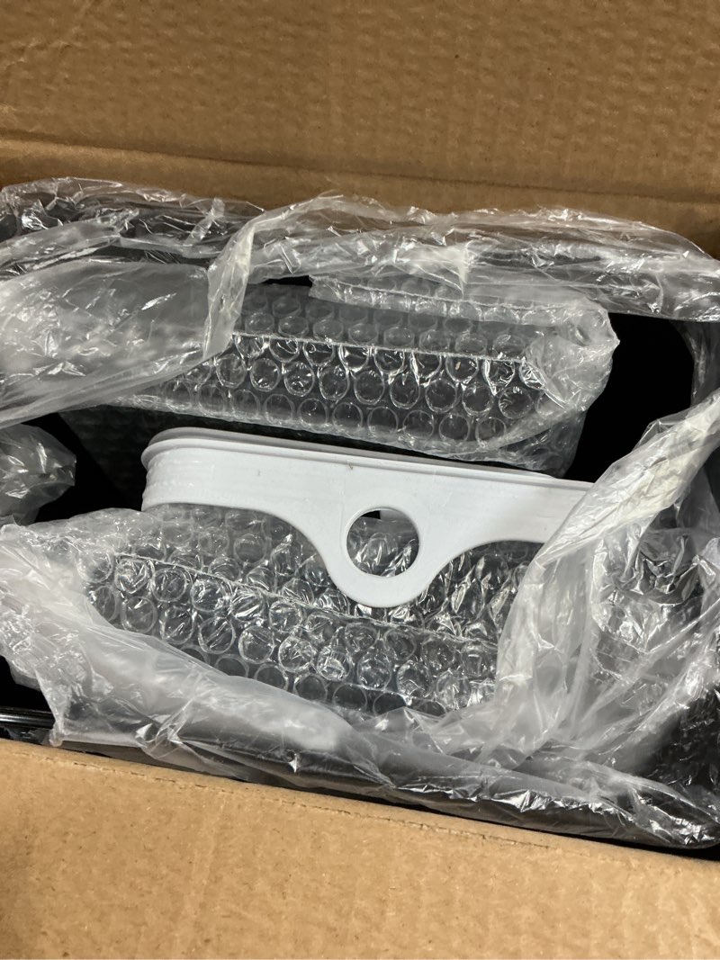 Condition photo showing New/Like New for bathroom trash can with lid, koeyle 2 pack 2.2 gallon automatic touchless garbage can, small motion sensor smart trash can, slim waterproof trash bin for bedroom, bathroom, office, living room (black) 2 pack 2.2 gallon black