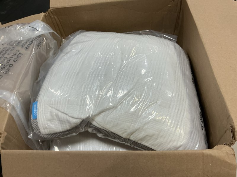 Condition photo showing Good Condition for meoflaw cooling pillows king size set of 2,shredded memory foam bed pillows for sleeping, supportive pillows for back & side sleepers,adjustable king size with removable cover king(pack of 2)