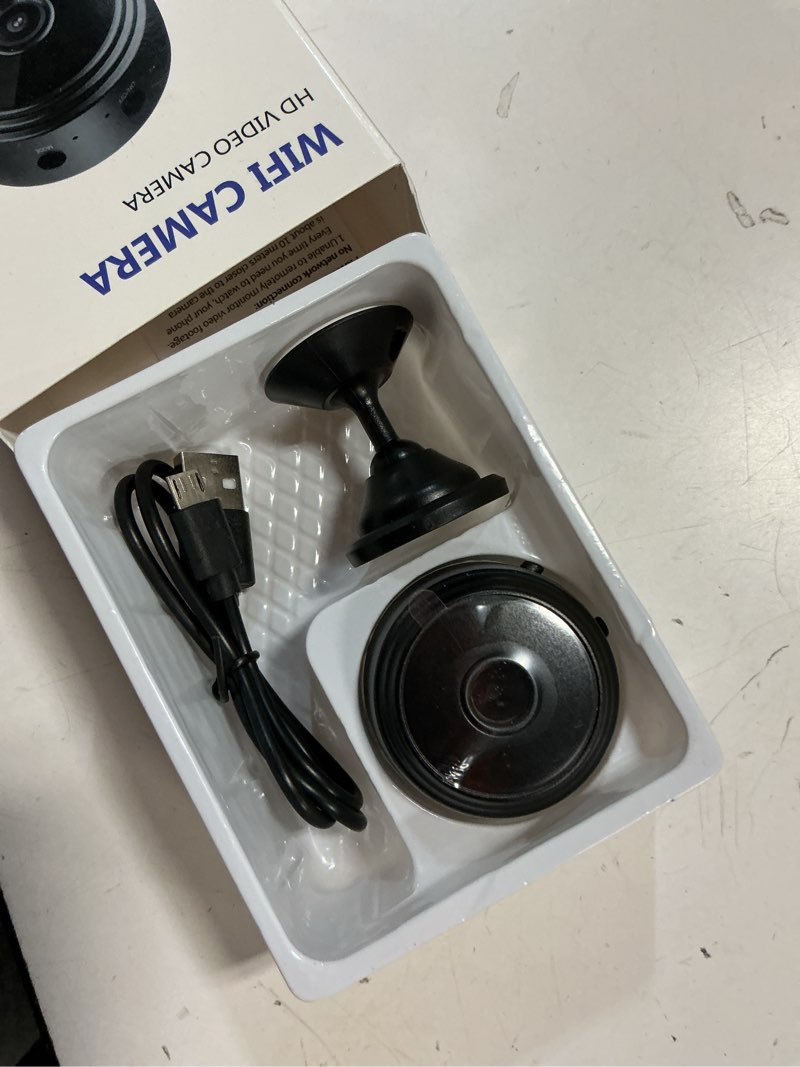 Condition photo showing Good Condition for cameras home indoor use cam night vision motion detection baby monitor wireless outdoor nanny espias ocultas wifi security secret (1296p)
