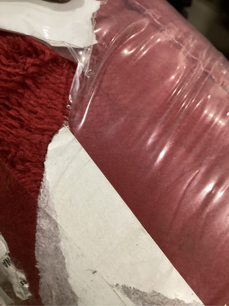 Condition photo showing Good Condition for NEWCOSPLAY Super Soft King Blanket Red Premium Silky Flannel Fleece 3D Checkered Lightweight Bed Blanket All Season Use (Red Checkered, King(90"x110")) Red Checkered King(90"x110")