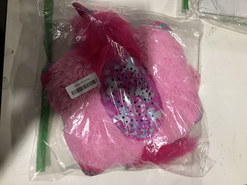 Condition photo showing Good Condition for Pillow Pets Colorful Pink Unicorn Sleeptime Lite 11" Stuffed Animal Plush Nightlight