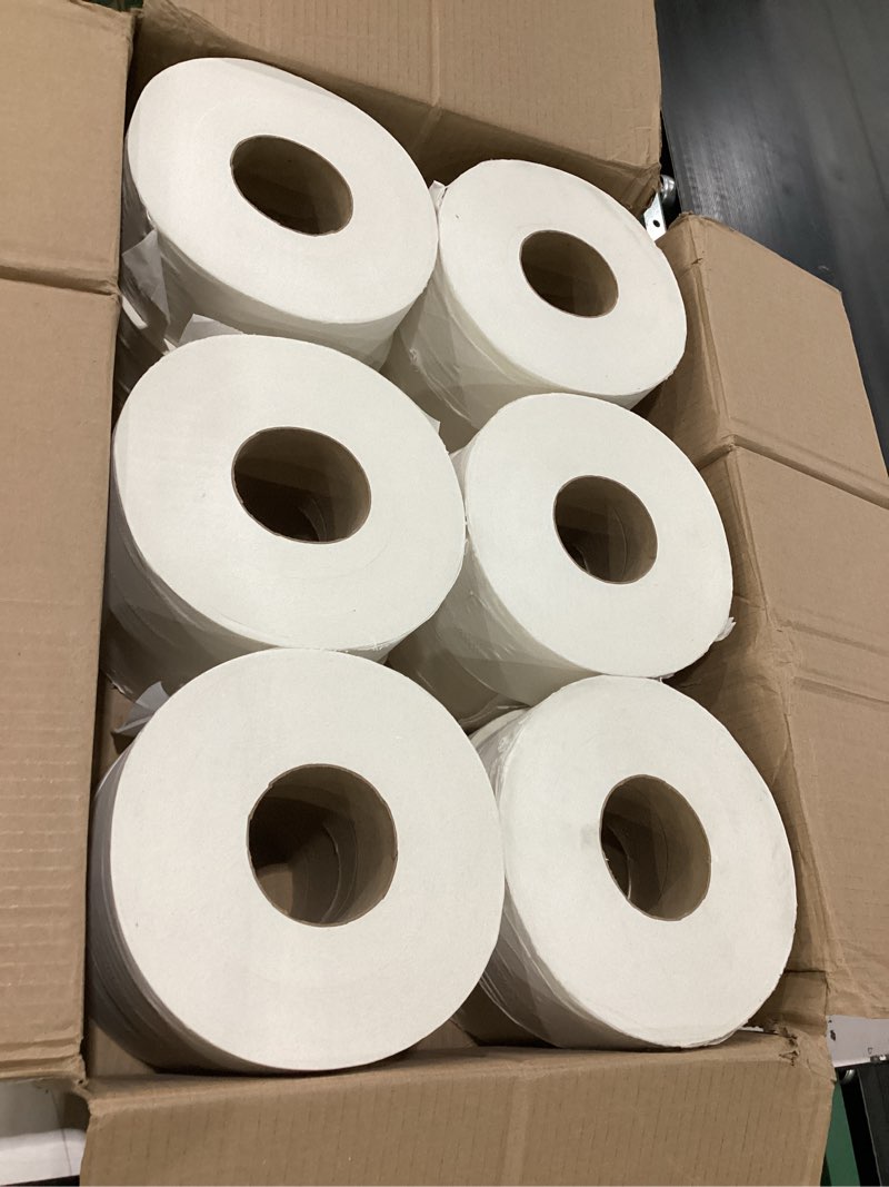 Condition photo showing New/Like New for Tork Jumbo Toilet Paper Roll White T22, Universal, 2-ply, 12 x 1000', TJ0922A