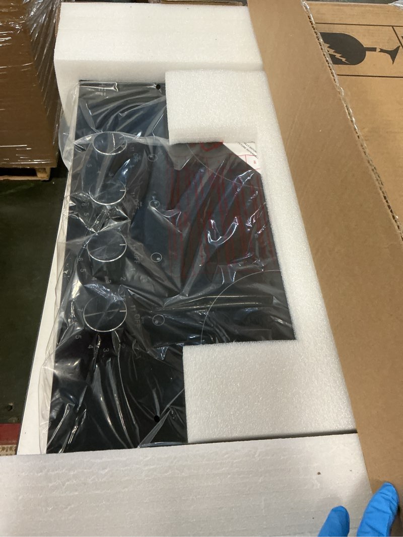 Condition photo showing Good Condition for AMZCHEF 24 Inch 4 Burner Built-in Electric cooktops,Electric Stove with 11 Power Levels Ceramic Electric Cooktop with 6400W 11 Power Levels,Knob Control,Child Lock,Residual Heat Indicator