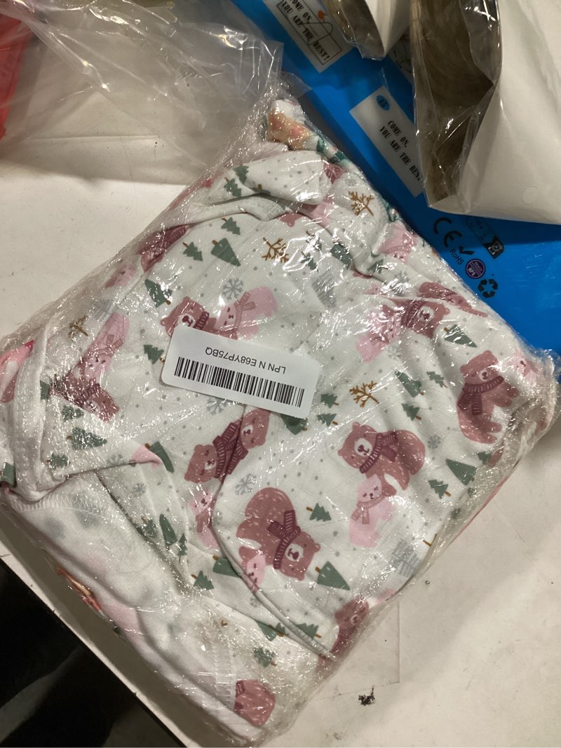 Condition photo showing Good Condition for newwiee 4 pcs preemie baby swaddle wrap adjustable cotton preemie swaddle blanket for newborn boys girls(flower style,fit for preemies) flower style fit for preemies