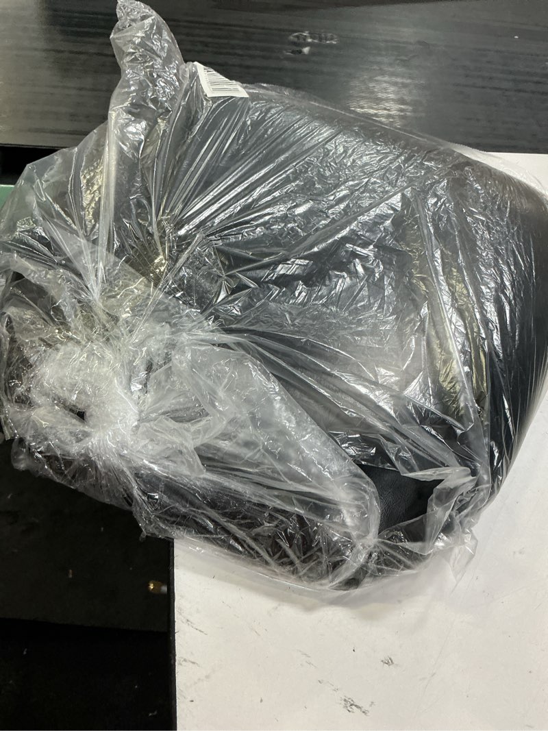 Condition photo showing New/Like New for flash furniture hard black vinyl chiavari chair cushion