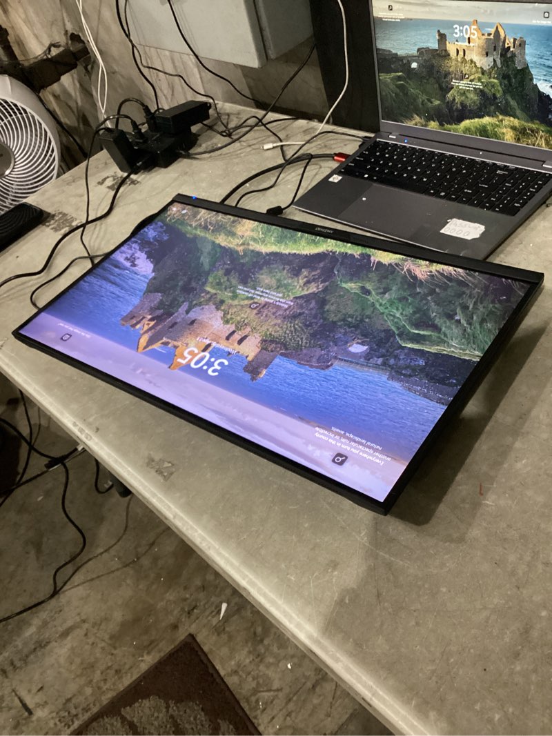 Condition photo showing Good Condition for amzfast 27 inch gaming monitor 320hz 240hz wqhd 2560 x 1440p fast ips monitor, 1ms g-sync compatible, hdr400, 135% srgb, 99% dci-p3, pip/pbp, height adjustable, hdmi 2.1 x 2&dp 1.4 x 2, g27f6q max 27 inch flat wqhd/320hz/fast ips/hdmi 2.1