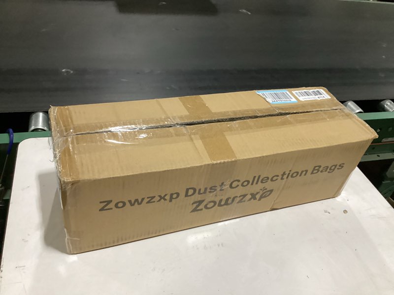 Condition photo showing New/Like New for 72 ft. vacuum dust collection bags 4 packs compatible with longo pack, continuous liner bags works on ermator and husqvarna s26, s36 models to handle concrete grinding, sawing etc. zip ties included