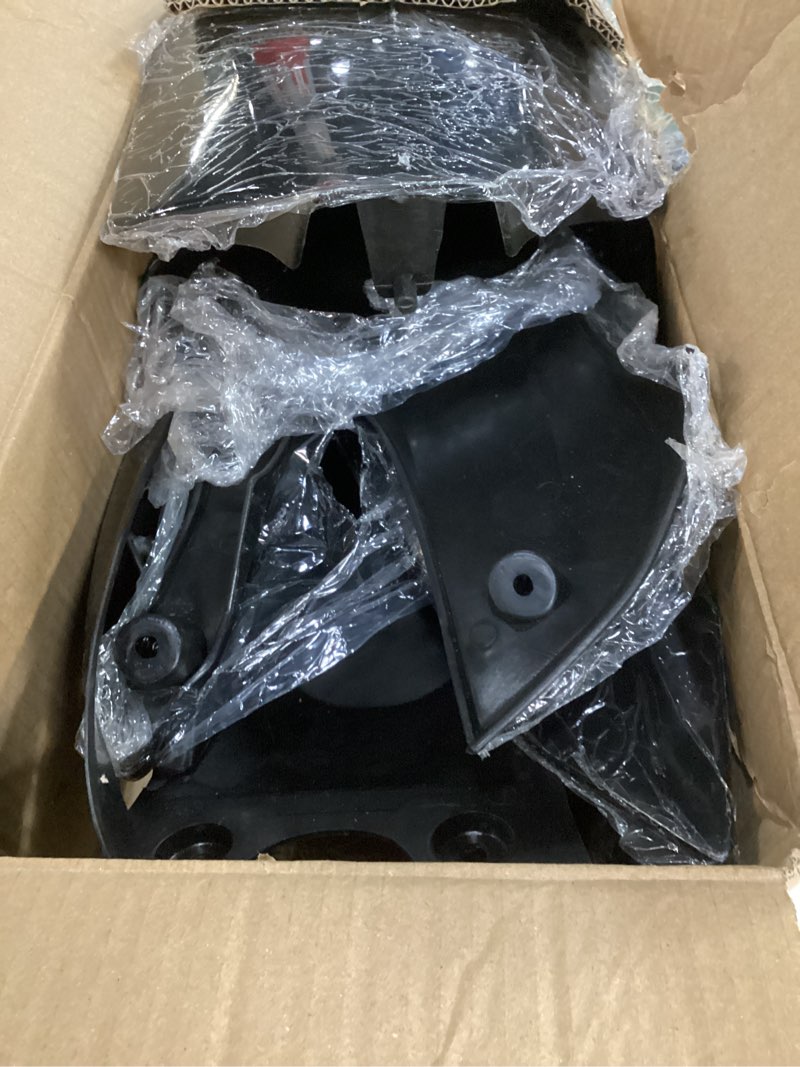 Condition photo showing As Is for dirt bike plastics kit – heavy-duty abs fender fairing kit compatible with kawasaki klx110 2002-2013, kx65 2000-2013, suzuki drz110 2003-2005 – thicker plastic body panels (black)