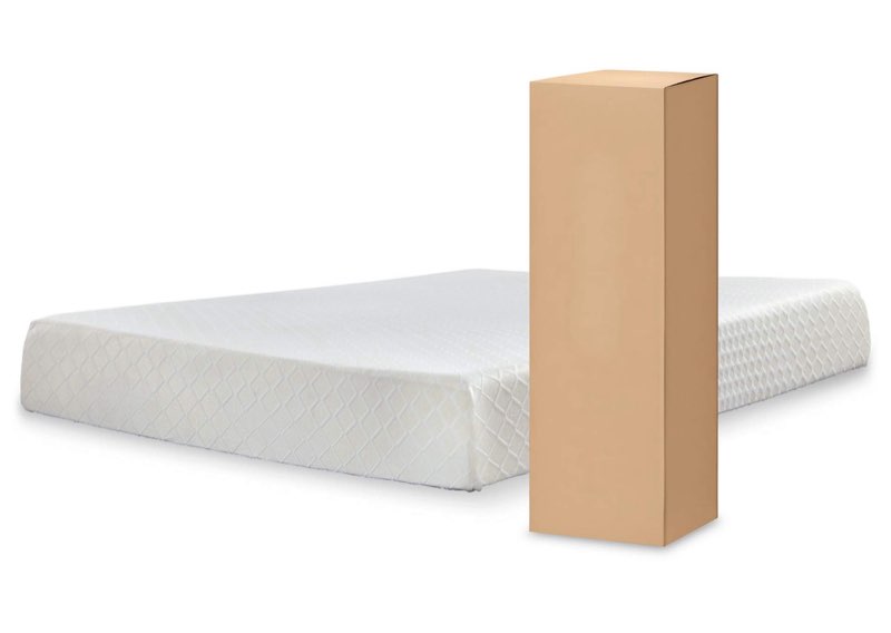 10 inch queen memory foam mattress in a box