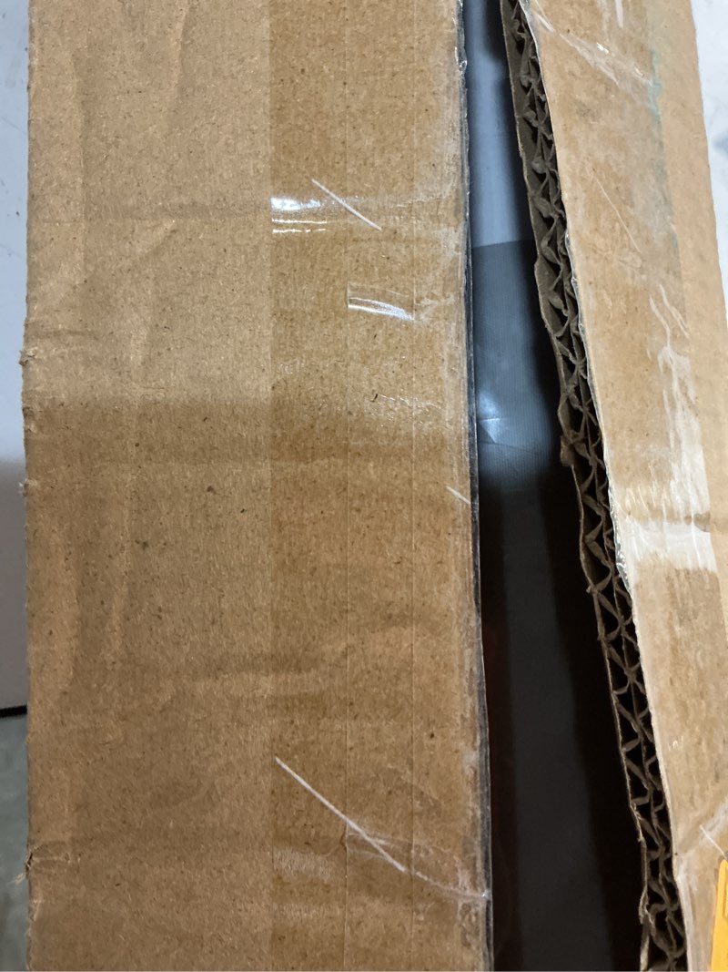 Condition photo showing New/Like New for lazblinds adjustable light filtering vertical blinds for sliding doors, extendable track (45 3/4'' - 82 5/8'' w), trimmable panels up to 96” h for room divider & patio door, grey light filtering light filtering grey