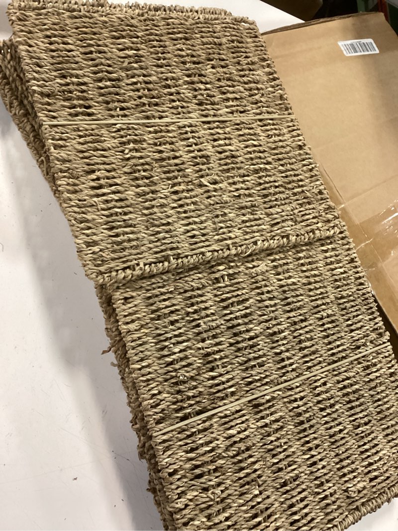 Condition photo showing Good Condition for space-saving set of 2 storage baskets for effortless organization