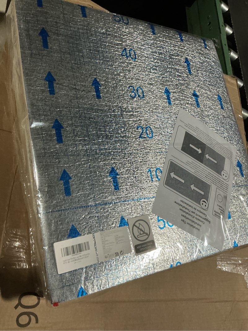 Condition photo showing Good Condition for 20pcs carpet tiles peel and stick, self adhesive carpet floor tile 12” x 12”, light grey soft padded flooring sticker, home decor for bedroom living room office, 20 sq ft per box