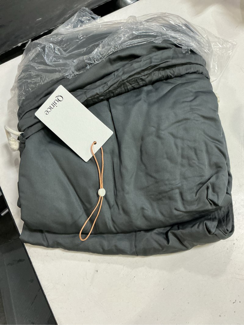 Condition photo showing Good Condition for quince bamboo fitted sheet set, king, charcoal