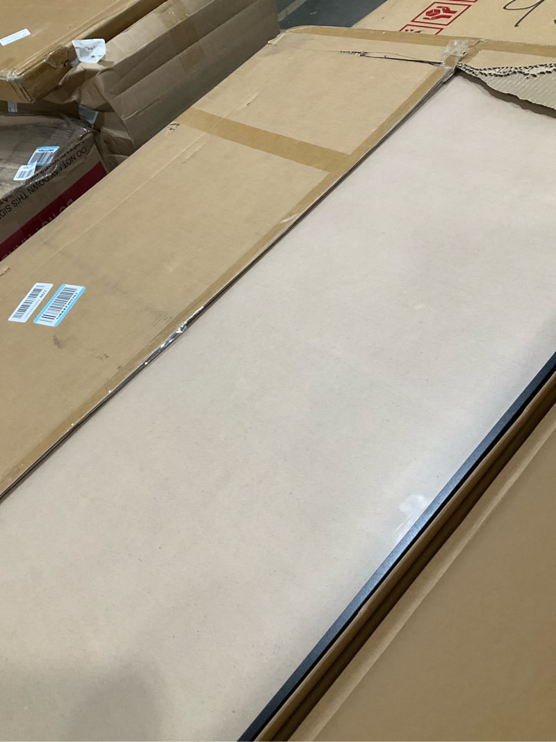 Condition photo showing Good Condition for 32x48 poster frame, plexiglass, black snap frames, coating aluminum profile, display horizontally & vertically?1pcs? 32"x48"