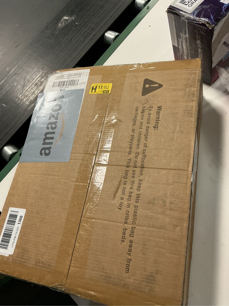 Condition photo showing New/Like New for C Shaped End Table Set of 2, Small Side Table for Sofa and Bed, Couch Tables That Slide Under, Snack Side Table for Living Room, Bedroom, White Faux Marble and Gold