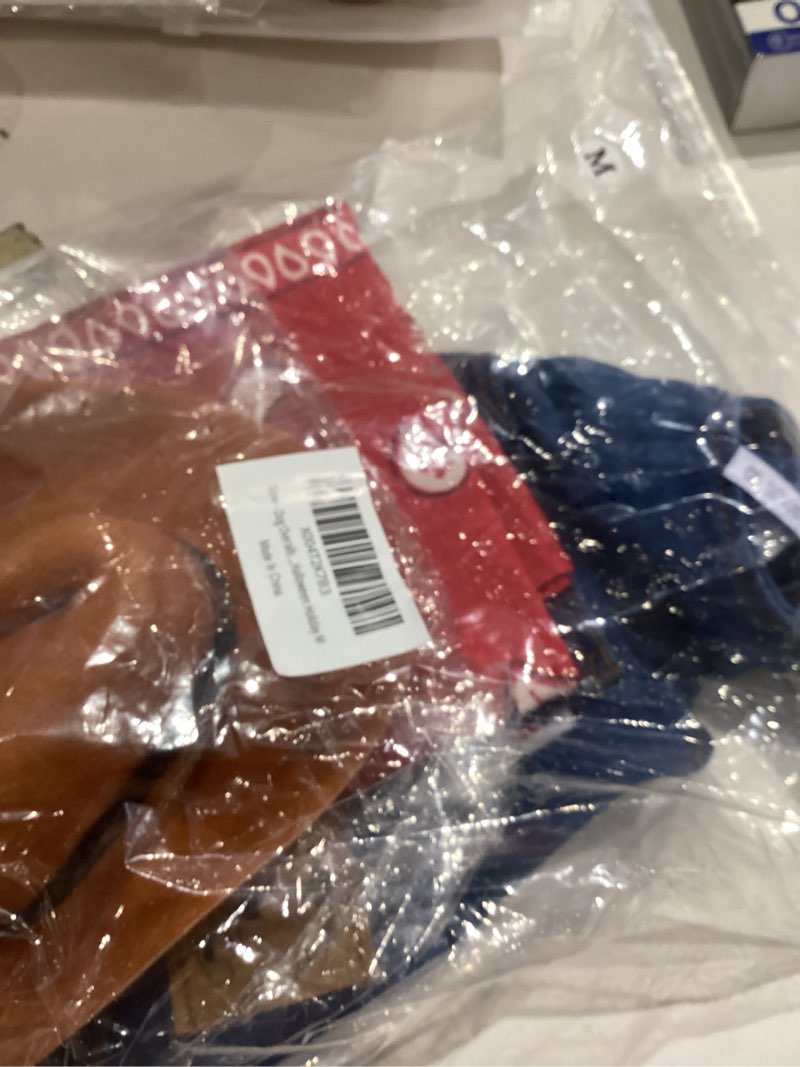 Condition photo showing Good Condition for Dog Overalls with Cowboy Hat & Bandana Scarf - Overalls for Dogs Denim Puppy Costume, Adjustable Dog Jeans Outfit for Small Dogs and Cats - Cowboy Costume M Around 10 lb Dogs and Cats