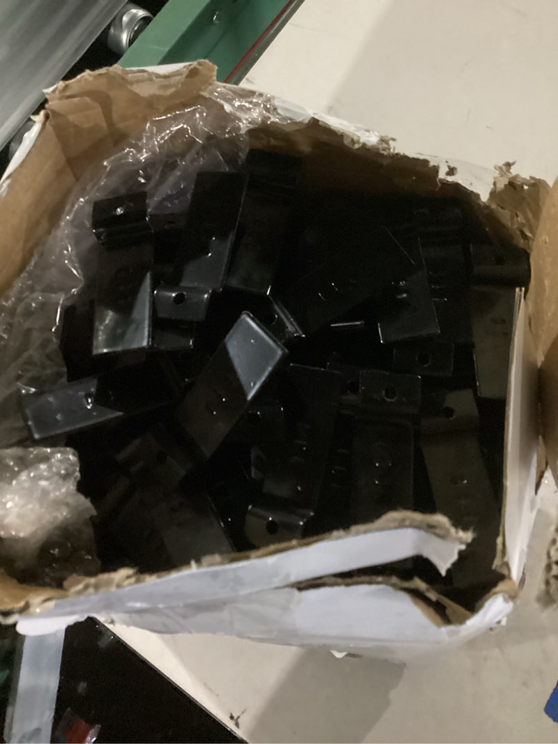 Condition photo showing Good Condition for Oudain 8 Inch Slatwall Hooks with Label Holder Slot Board Accessories Slatwall Panel Display Black Metal Hangers for Garage Shop Retail Display(50 Pcs)