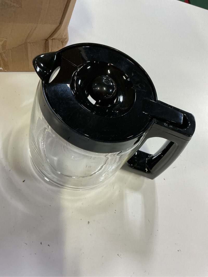 Condition photo showing Good Condition for 12-cup replacement glass carafe pot compatible with hamilton coffee maker models 46310, 49976, 49966, 49350, 49957, 49954, 49933, 49980a, 49980z, 49983, 49618, 46300, 49950