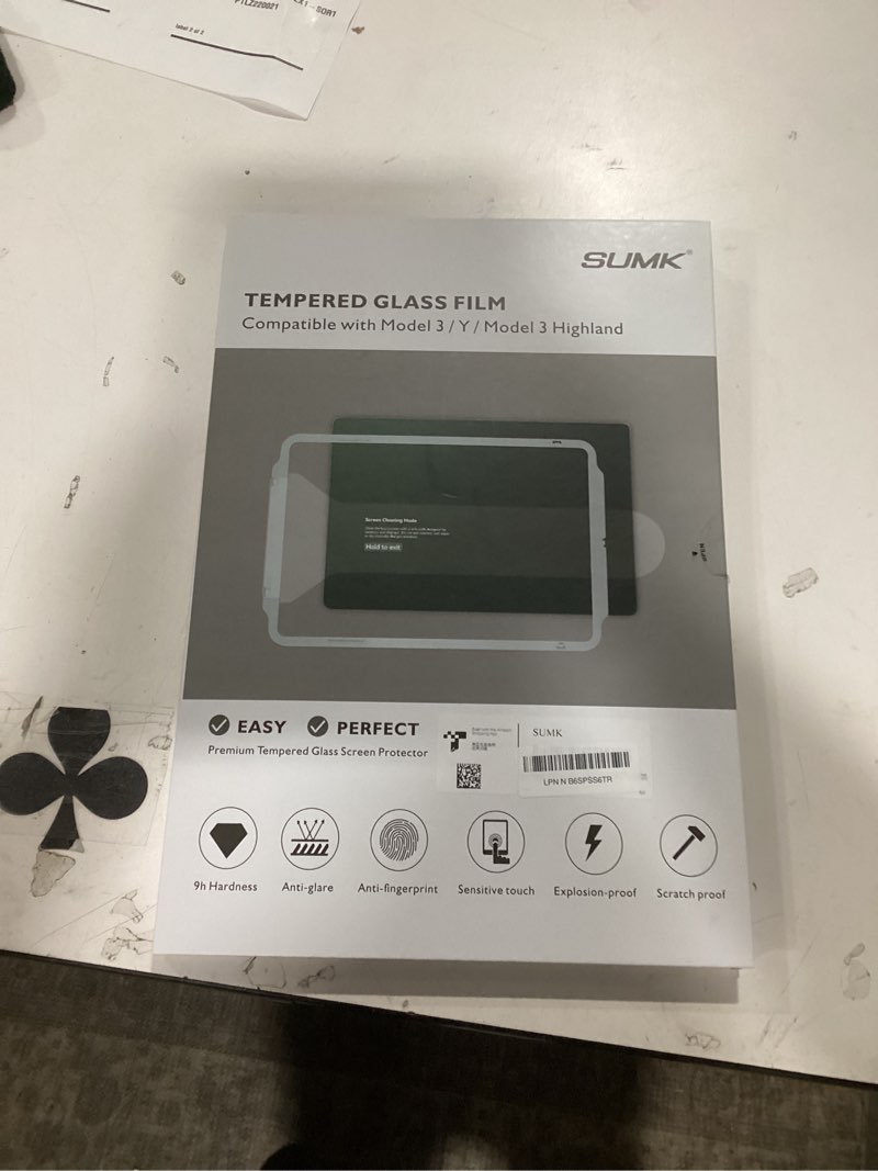 Condition photo showing Good Condition for SUMK 16 inch Screen Protector for Tesla Model Y Juniper Accessories (Premium & Performance), [9H & A