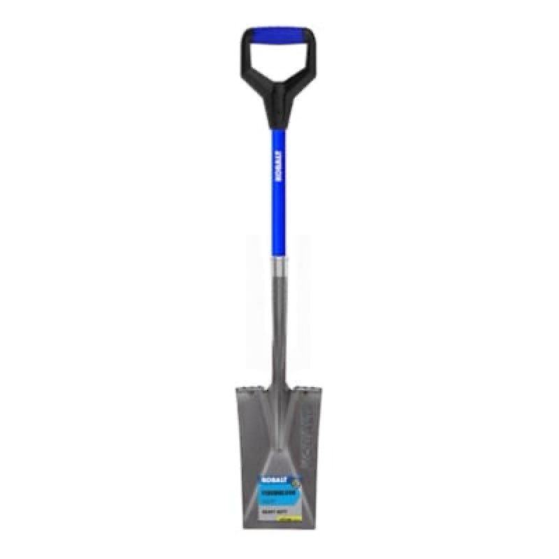 kobalt 20.5-in fiberglass d-handle garden spade