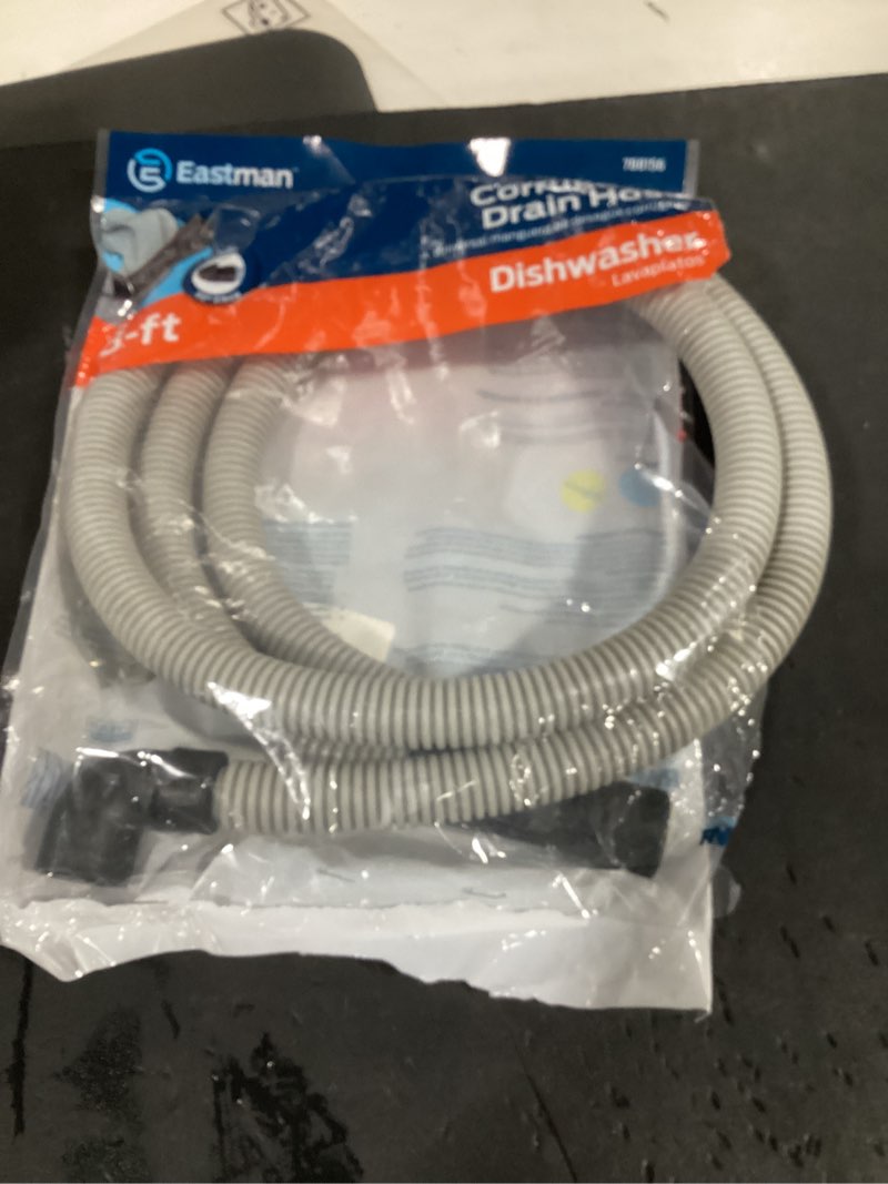 Condition photo showing Good Condition for eastman 8-ft 5/8-in od inlet x 5/8, 7/8, or 1-in od outlet polypropylene dishwasher drain hose