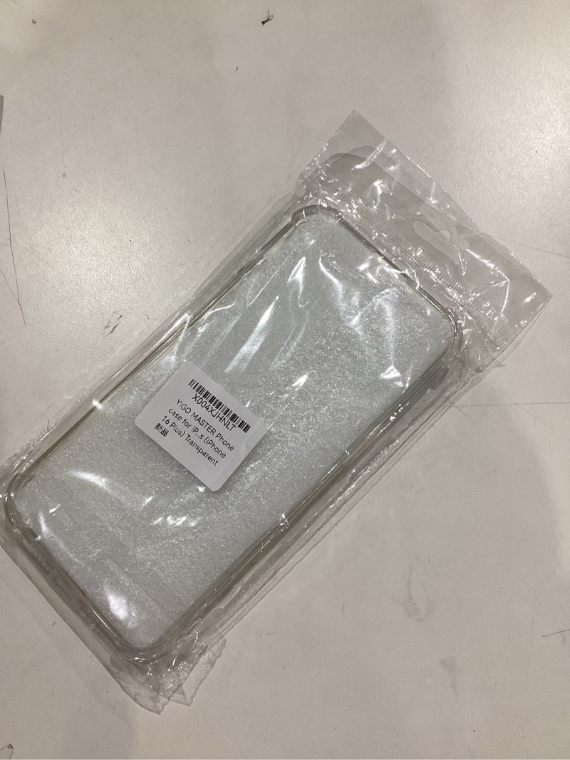 Condition photo showing Good Condition for Phone case for iPhone 16 Pro Max and Phone case for iPhone 16 Plus (iPhone 16 Plus) Transparent