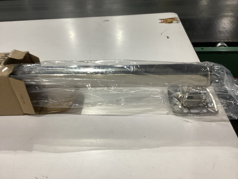 Condition photo showing New/Like New for Moen YG5118NL Bathroom Safety 18-Inch Stainless Steel Transitional Bathroom Grab Bar, Polished Nickel