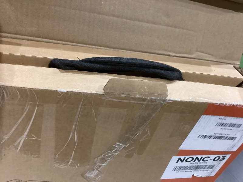 Condition photo showing As Is for YONZEE Foldable Desk Food Tray (Carbon Edition) for Tesla Model Y Juniper Model 3 - Upgraded Table with Support Leg for Dining, in-Car Work, Travel and Outdoor (2 Pack)