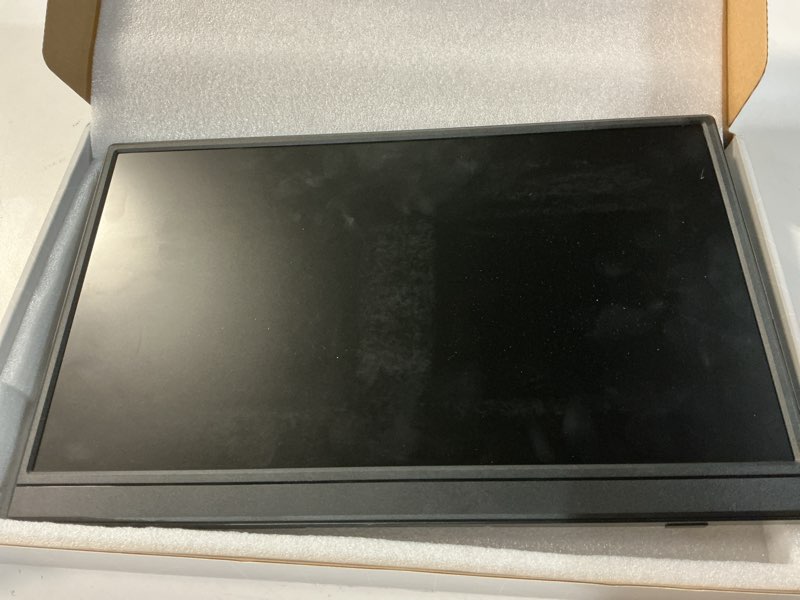 Condition photo showing Good Condition for wgk 15.6 inch portable monitor 1080p fhd travel display hdmi/usb-c compatible with laptops, desktops, phones, ps, mac, xbox, switch, and other gaming devices includes stand and speakers vesa 15.6 inch 1080p
