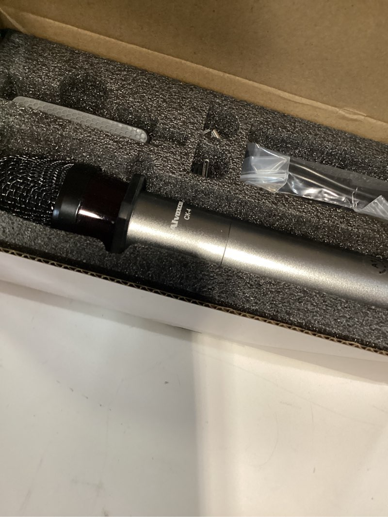 Condition photo showing Good Condition for alvoxcon usb wireless microphone, uhf condenser mic for android, pc computer, laptop, pa, podcasting, vlogging, youtube, vocal recording, gaming, singing practice (system with usb receiver) small handheld mic
