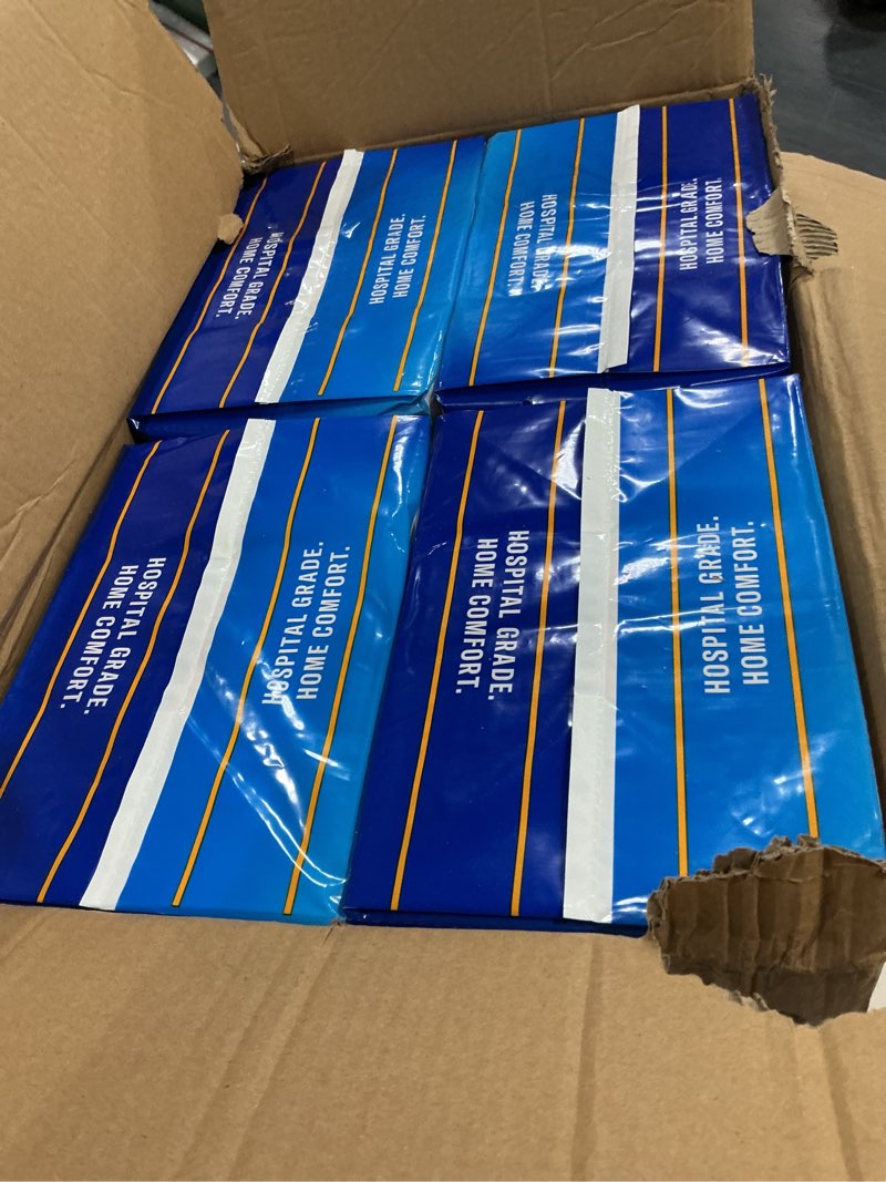Condition photo showing New/Like New for curera chucks® premium disposable underpads 30”x36” [100-count] ultra absorbent chux incontinence bed pads disposable adult with adhesive tape, pee pads pet training pads xx-large 30x36 bulk pack 30" x 36"