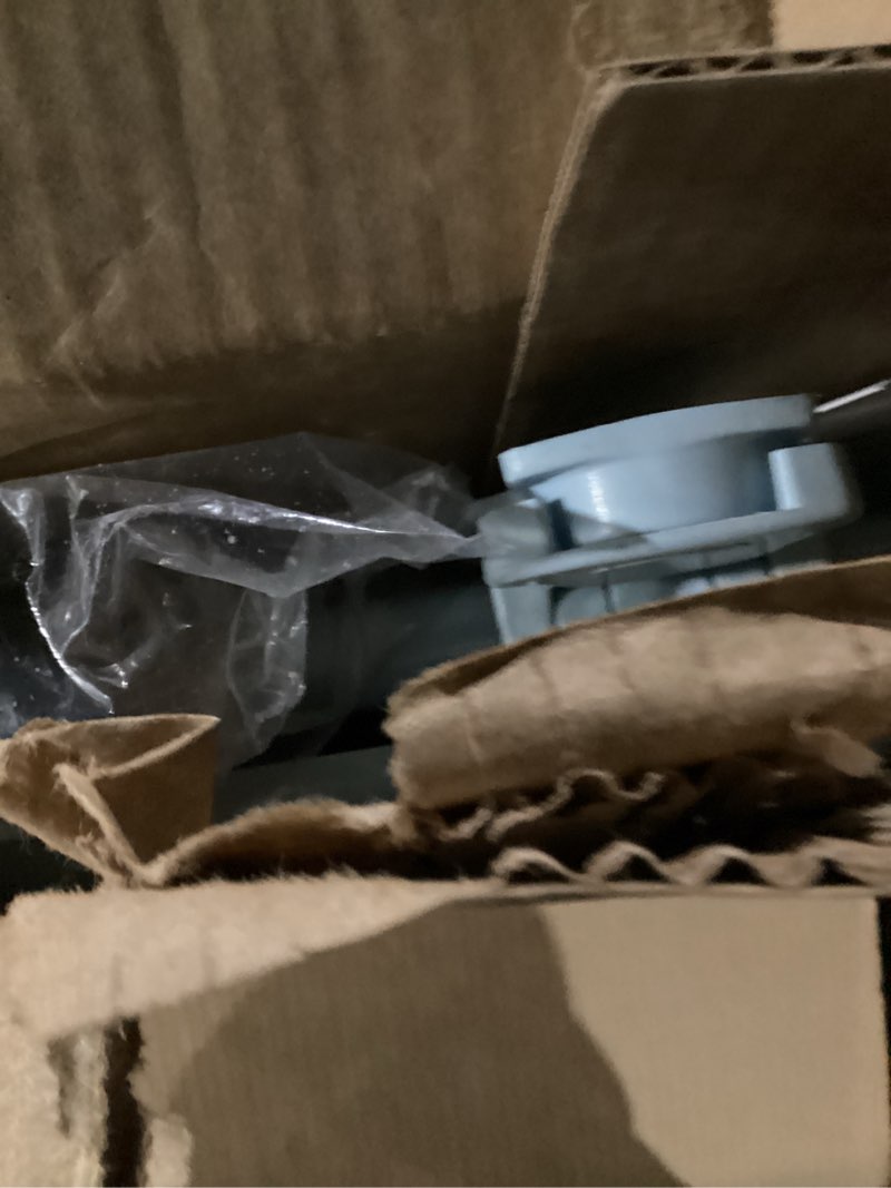 Condition photo showing New/Like New for Bemis 500EC 464 Wood Toilet Seat with Easy Clean & Change Hinges, Round, Dresden Blue Round Seat