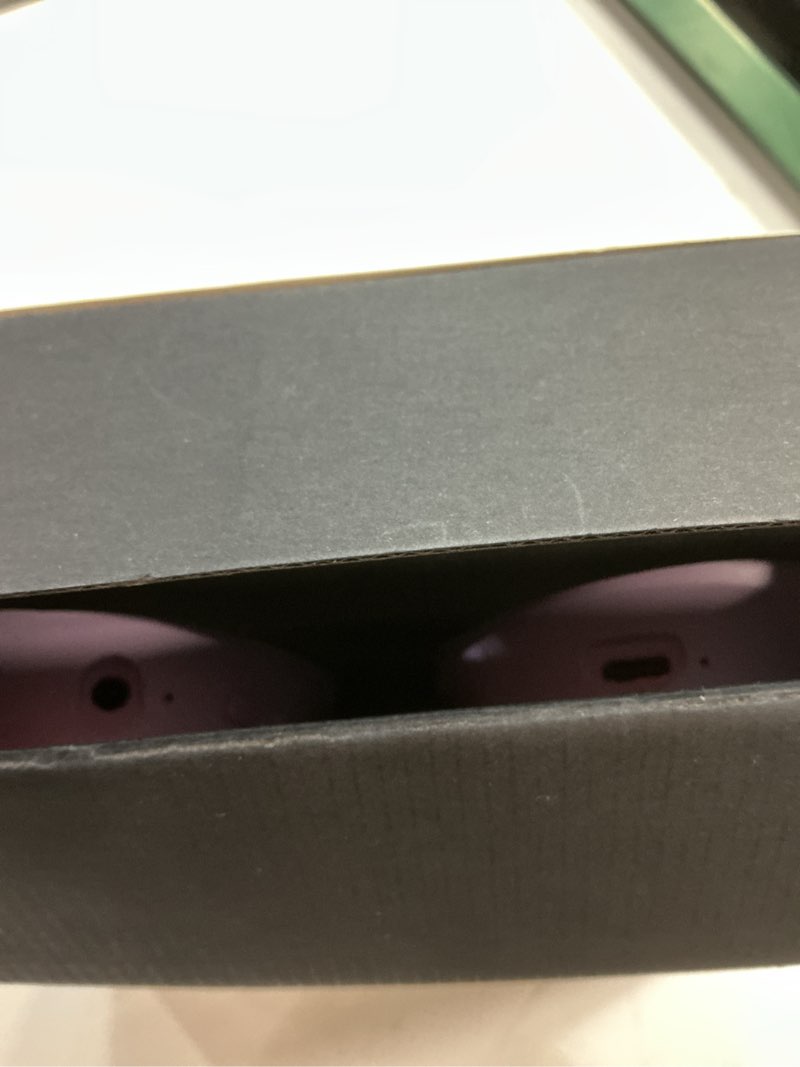 Condition photo showing New/Like New for Raycon Essential Bluetooth Headphones - Over The Ear, Active Noise Cancelling Wireless Headphones + Awareness Mode, Bluetooth Headset with Mic, 50 Hours of Battery Life (Purple)